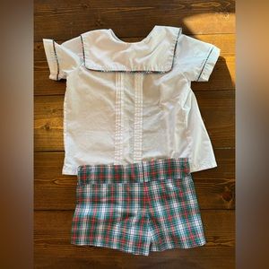 Beaufort bonnet Toddler boy Christmas set 2T